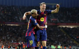Barcelona lấy lại ngôi đầu bảng từ tay Real Madrid
