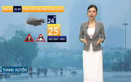 Dự báo thời tiết sáng | 30/09/2025