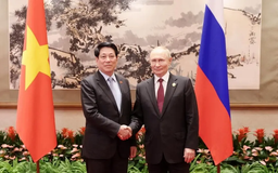 Chủ tịch nước Lương Cường hội kiến Tổng thống Nga Vladimir Putin