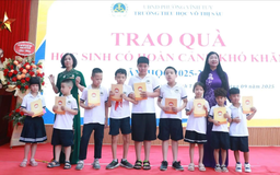 Trường Võ Thị Sáu khai giảng: ươm mầm sáng tạo, hạnh phúc