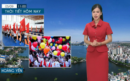 Dự báo thời tiết tối | 05/09/2025