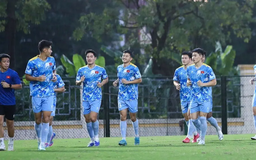 U23 Việt Nam chuẩn bị trước trận gặp Singapore