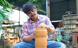 Xưởng gốm nhỏ trong phố | Hà Nội đến để yêu | 06/09/2025