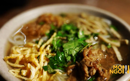 Bún nấm thang – hương vị chay mùa Vu Lan