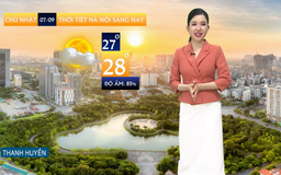 Dự báo thời tiết sáng | 07/09/2025