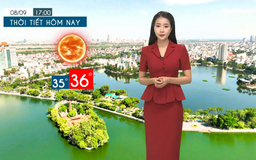 Dự báo thời tiết tối | 08/09/2025