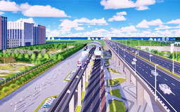 Đề xuất xây 4 KĐT phục vụ di dân trục đại lộ sông Hồng