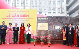Hà Nội có trường THPT mang tên cố Tổng Bí thư Đỗ Mười