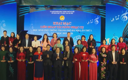 Học sinh Thủ đô tỏa sáng tại Liên hoan tài năng nhạc cụ