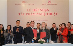 Gần 1.000 tác phẩm trao tặng Bảo tàng Mỹ thuật Việt Nam