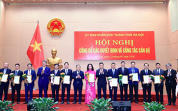 Hà Nội điều động, bổ nhiệm 11 cán bộ chủ chốt