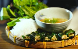 Bánh tráng cuốn chả rươi: Biến tấu tinh tế ẩm thực Việt