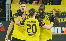 Dortmund củng cố vị trí thứ hai trên BXH Bundesliga