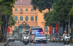 CAHN diễn tập phương án dẫn đoàn phục vụ Đại hội XIV của Đảng