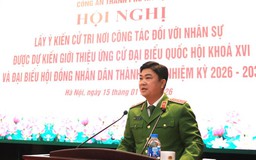 CAHN giới thiệu Phó Giám đốc Dương Đức Hải ứng cử ĐBQH khóa XVI