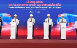 Khởi công tuyến metro số 2 Bến Thành - Tham Lương