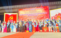 Ngày hội nghệ thuật quần chúng hướng về Đại hội XIV của Đảng