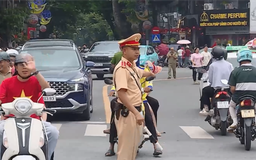 Phân luồng giao thông chương trình nghệ thuật chào mừng Đại hội Đảng XIV