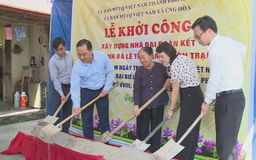 Xã Ứng Hòa hỗ trợ xây sửa nhà đại đoàn kết