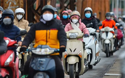Hà Nội trời rét, nhiệt độ phổ biến từ 12-14°C.