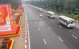 Camera AI tạo làn sóng giao thông xanh phục vụ Đại hội XIV