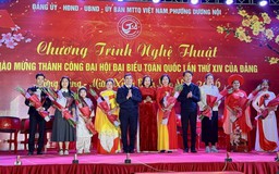 Phường Dương Nội chào mừng thành công Đại hội XIV của Đảng