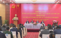 Thông báo kết quả Đại hội XIV tới đoàn ngoại giao