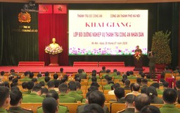 Khai giảng lớp bồi dưỡng nghiệp vụ thanh tra CAND