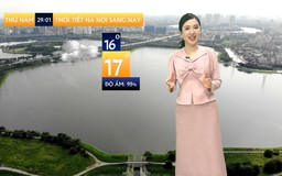 Dự báo thời tiết sáng | 29/01/2026