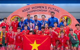 Futsal nữ Việt Nam lọt top đề cử hay nhất thế giới