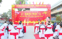 Xã Vĩnh Thanh tổ chức Hội chợ hoa xuân Bính Ngọ