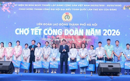 Mang Tết đủ đầy đến công nhân, lao động Thủ đô