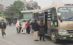 Nhiều người về Thủ đô sớm trong kỳ nghỉ Tết Dương lịch
