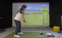 Học đánh golf trong nhà