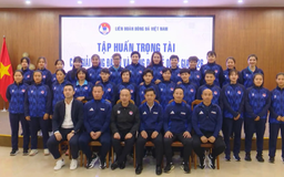 Trọng tài - Mắt xích trong phát triển bóng đá nữ và trẻ