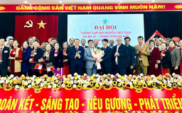 Thành lập Hội Người cao tuổi xã Ba Vì nhiệm kỳ 2026-2031