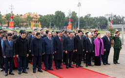 Lãnh đạo Đảng, Nhà nước vào Lăng viếng Chủ tịch Hồ Chí Minh nhân 80 năm Ngày Tổng tuyển cử đầu tiên