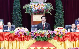 Tổng Bí thư Tô Lâm gửi thư chúc mừng Tổng Bí thư Ban Chấp hành Trung ương Đảng NDCM Lào