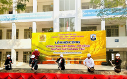 192 tỷ đồng xây dựng, mở rộng Trường THPT Hoàng Cầu
