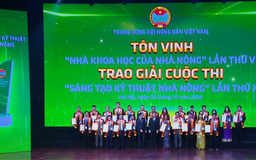Tôn vinh 42 nhà khoa học của nhà nông