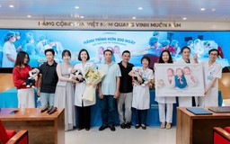 Ca sinh ba khác ngày đầu tiên tại Việt Nam