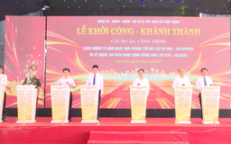 Xã Phúc Thịnh khởi công, khánh thành 6 công trình trọng điểm