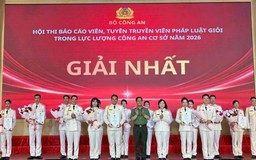 Công an Hà Nội giành giải nhất hội thi tuyên truyền pháp luật