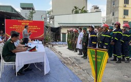 Phường Yên Sở nâng cao năng lực phòng ngừa cháy nổ