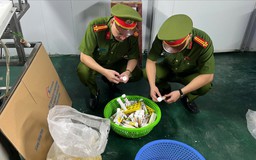 Triệt phá công ty sản xuất hàng triệu sản phẩm C sủi giả