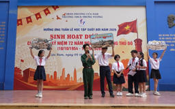 Gieo mầm yêu nước từ học đường