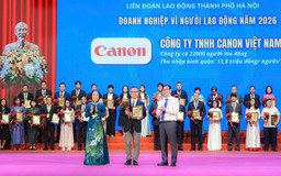 Tôn vinh doanh nghiệp 'Vì người lao động' và công nhân Thủ đô tiêu biểu