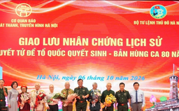 Giao lưu nhân chứng lịch sử - Bản hùng ca 80 năm