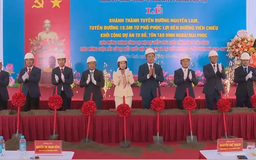 Phường Phúc Lợi khánh thành, khởi công nhiều công trình quan trọng