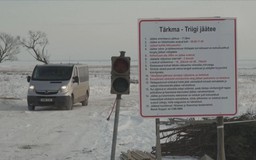 Estonia triển khai các tuyến đường trên băng tại Baltic